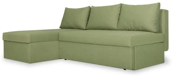 Coltar Extensibil Cu Lada Depozitare Modulo, Interschimbabil Stanga/Dreapta, Verde