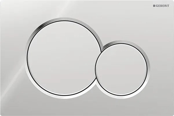 Geberit 115.770.KA.5 - Placă de acționare Sigma01 Round 24,6 x 16,4 cm crom