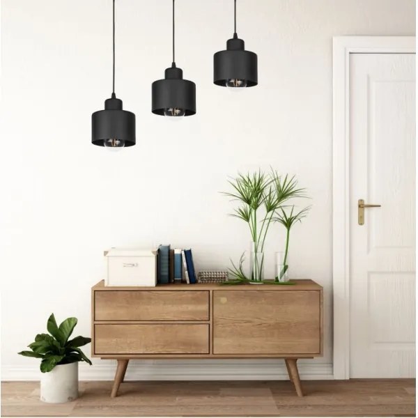 Lustră pe cablu BODO 3xE27/60W/230V