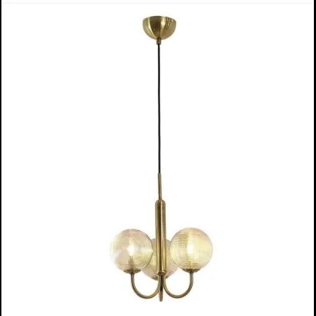 Lustra cu 3 Golb Titan Elit's 3xE27 maxim 60W x3