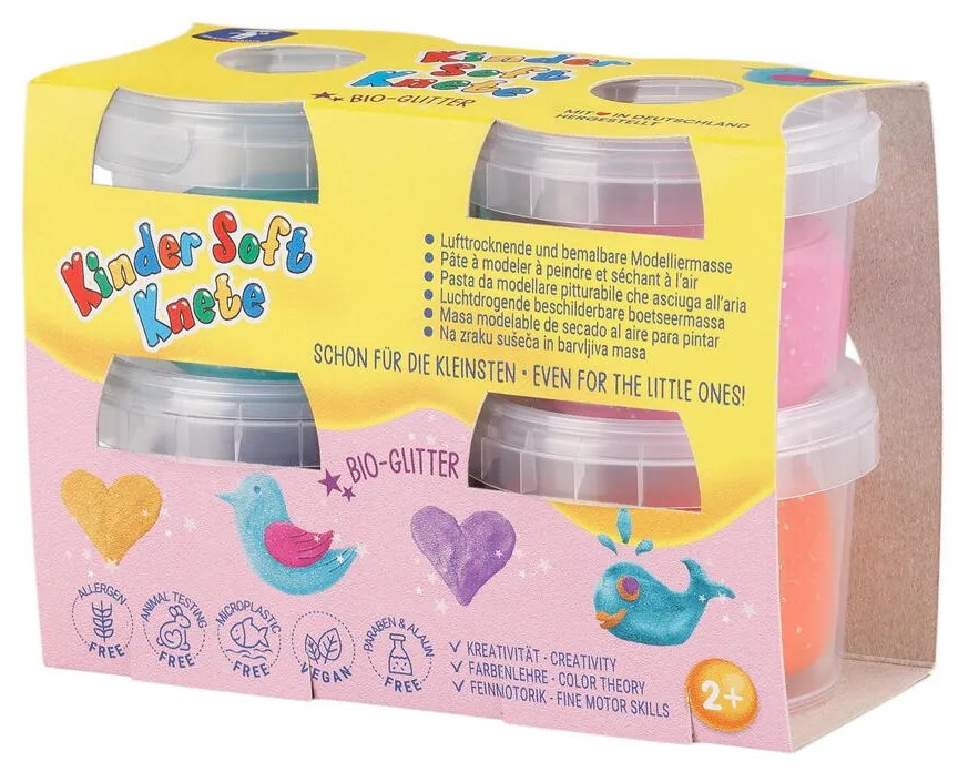 PLASTILINA NON-TOXICA KINDER CU SCLIPICI - FEUCHTMANN (6280590)