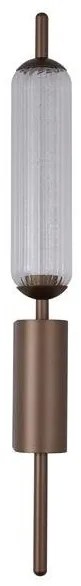 Aplica LED metal latte sticla decorativa Cattail