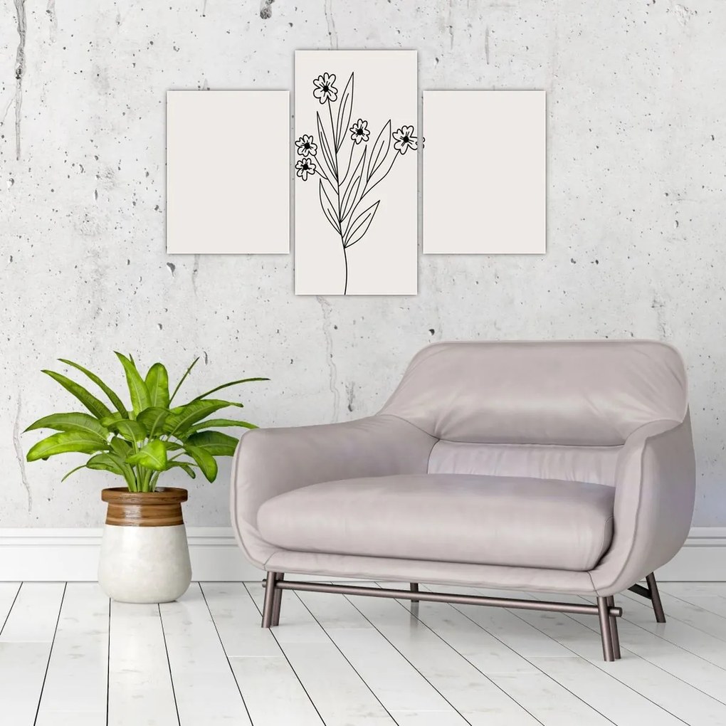 Tablou - Floare de pajiște N⁰1 (90x60 cm)