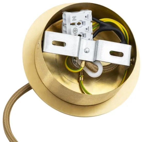 Lustră pe cablu Argon 8489 HAMPTON 1xE14/7W/230V auriu