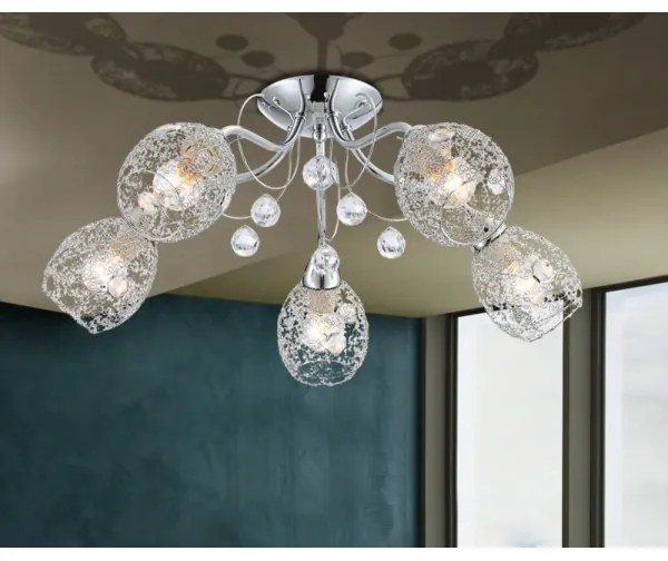 Globo 56689-5 - Plafoniera 5xE14/40W/230V