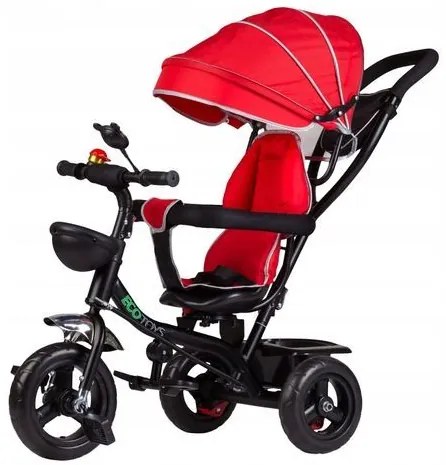 Tricicletă cu scaun rotativ pentru copii Smart Trike RED