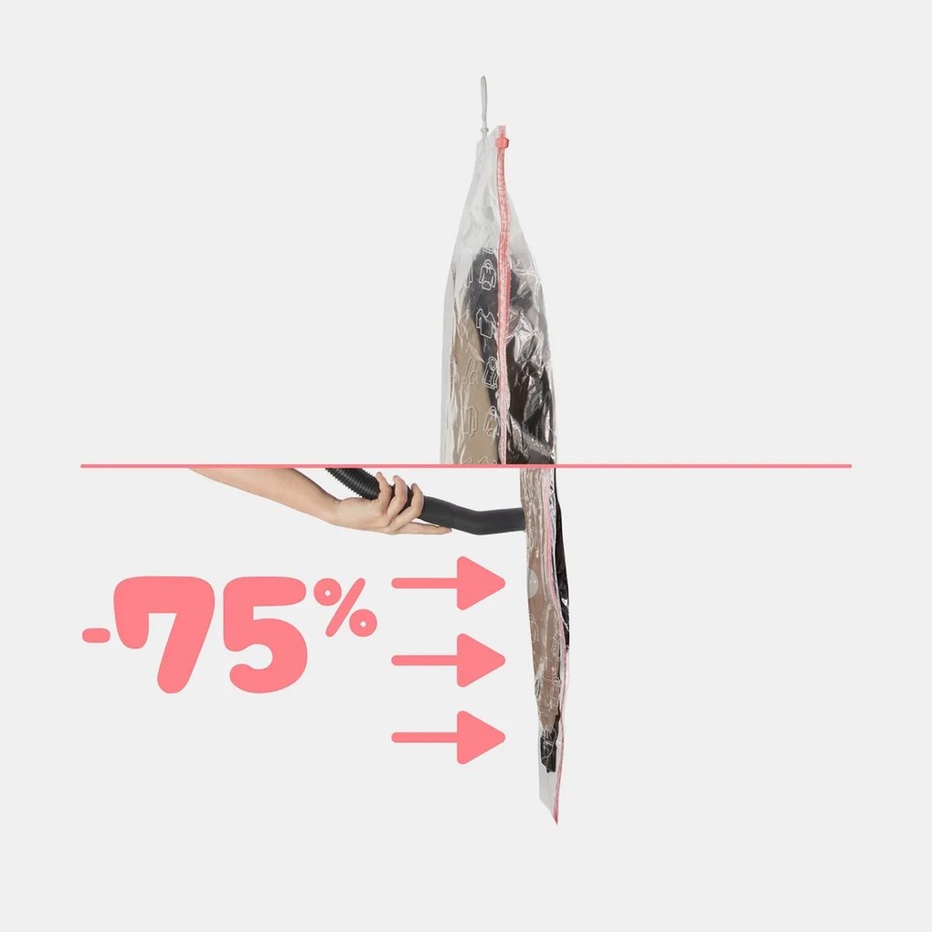 Compactor Set 2 huse de depozitare în vid Espace