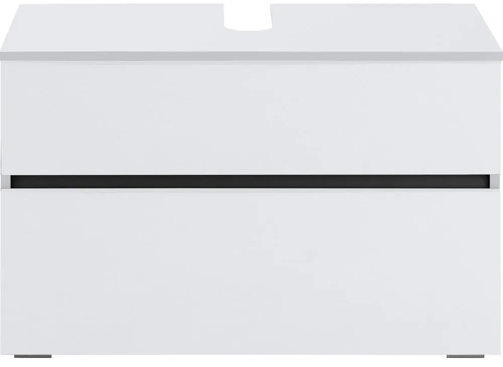 Dulap alb pentru chiuvetă 80x55 cm Wisla - Støraa