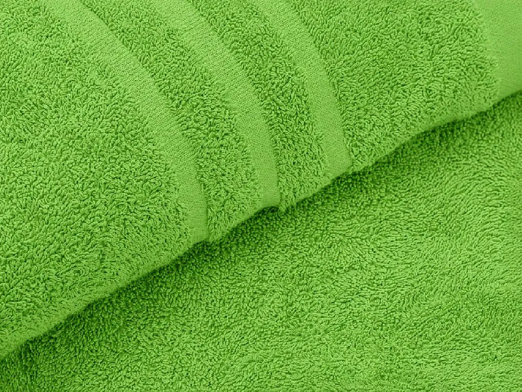 Prosop de baie CLASSIC COLOR 70 x 140 cm verde, 100% bumbac