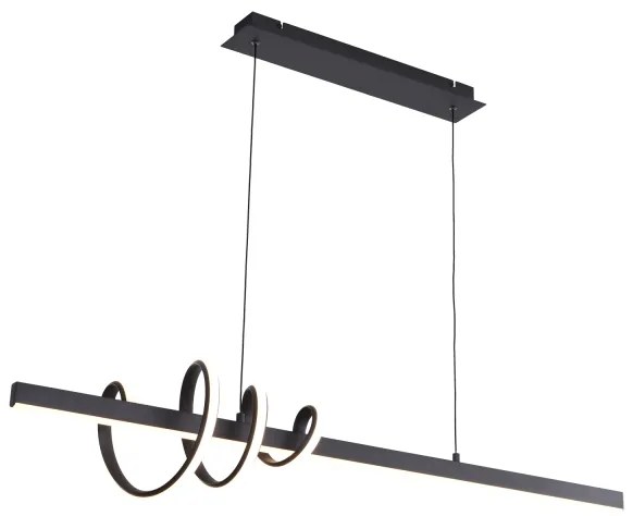 Lustră LED pe cablu ONLI SWING LED/30W/230V 4000K negru