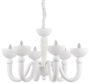 Lustra clasica 8 becuri E14 BON BON 093994 IDEAL LUX