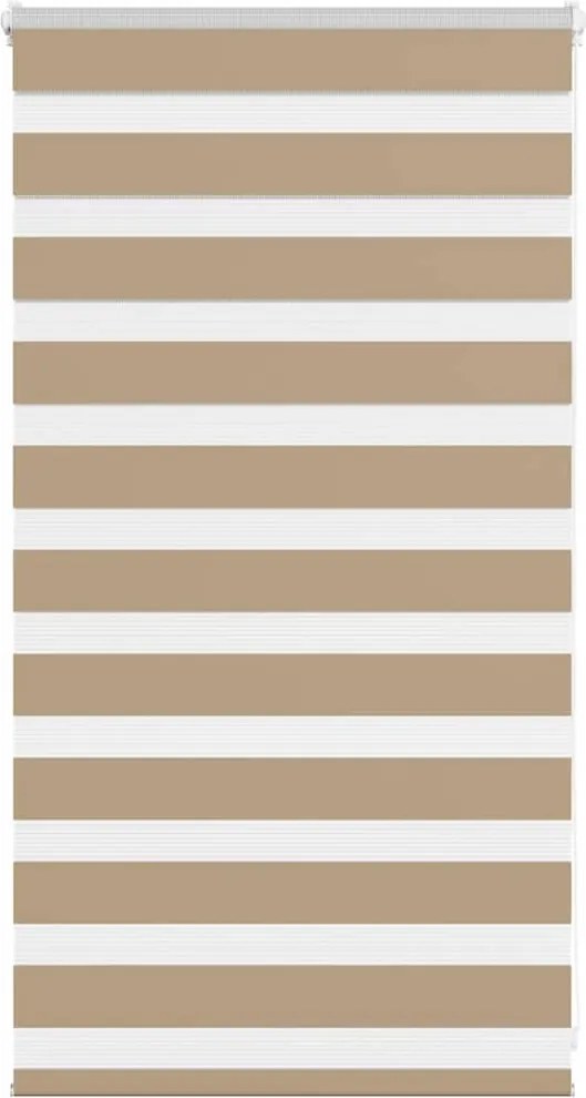 vidaXL Jaluzea tip zebra 75x100 cm lățime țesătură 70,9 cm poliester