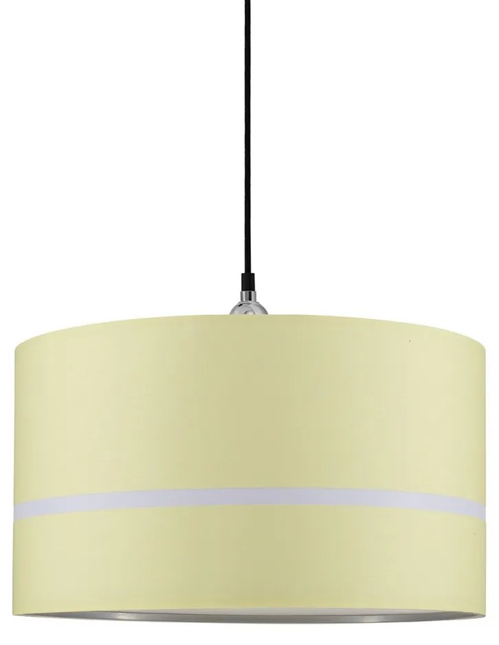 Paulmann 95365 - Lustră pe cablu TESSA 1xE27/20W/230V galben