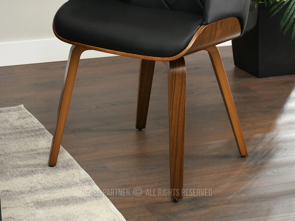 Scaun Sorien K (negru + nuc). 1111268