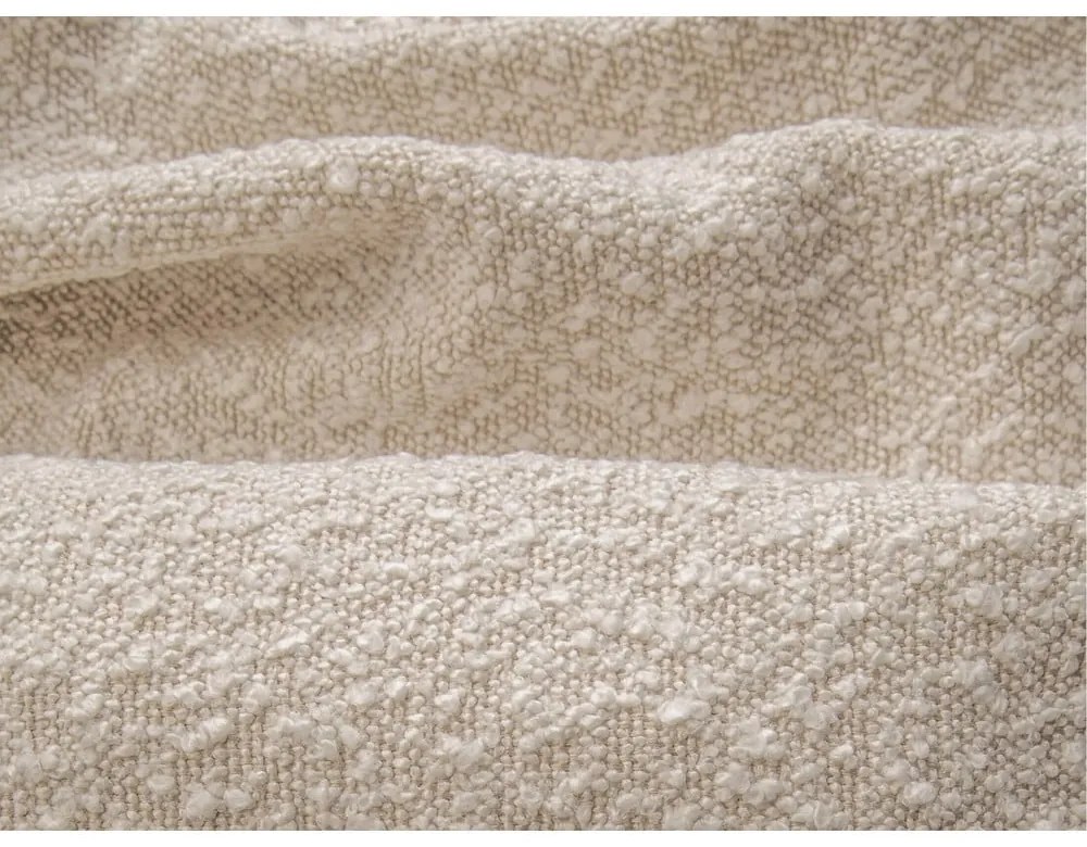 Tăblie de pat crem tapițată 229x100 cm Darren – Micadoni