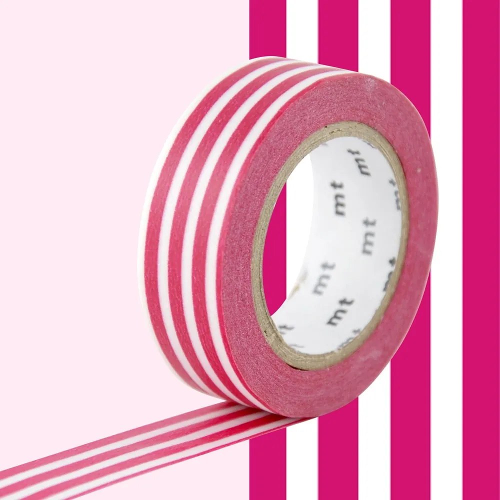 Bandă decorativă Washi MT Masking Tape Elvire, rolă 10 m