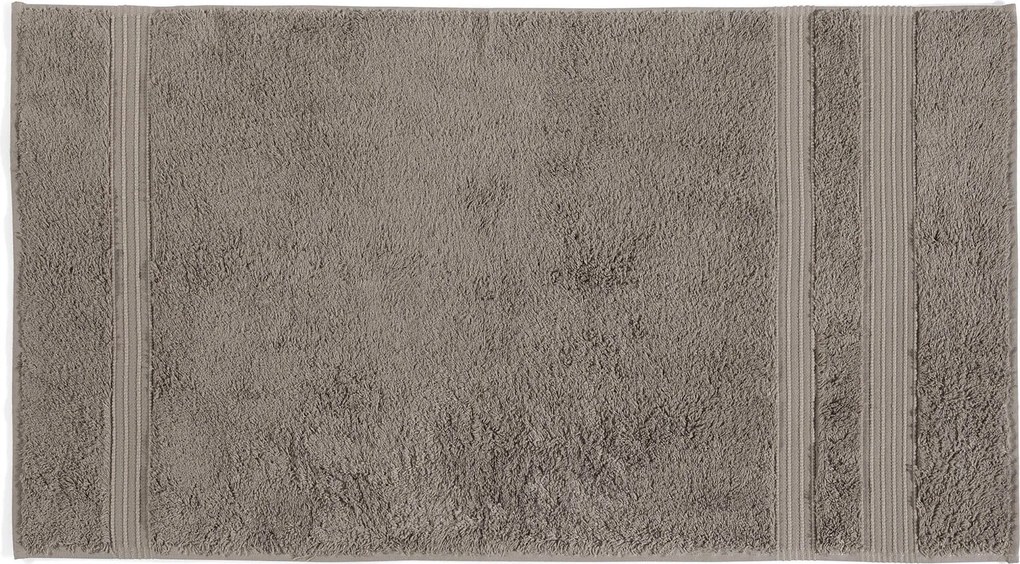 Prosop baie LONDON, gri, bumbac, 50x90 cm