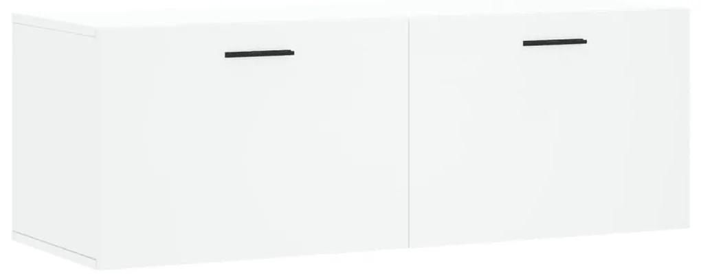 830148 vidaXL Dulap de perete, alb, 100x36,5x35 cm, lemn compozit