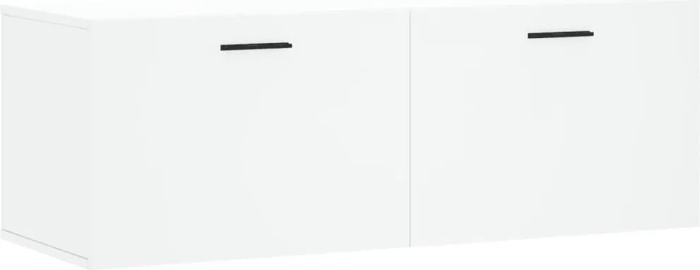 vidaXL Dulap de perete, alb, 100x36,5x35 cm, lemn compozit