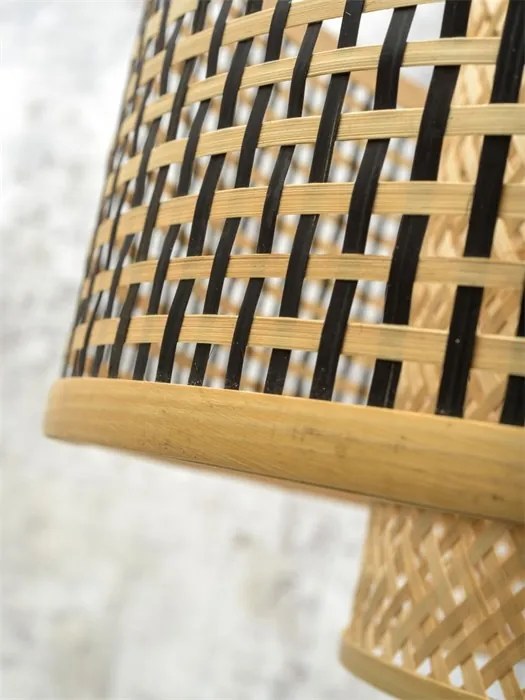 Lampadar eco din bambus Bhutan L natur, 50cm