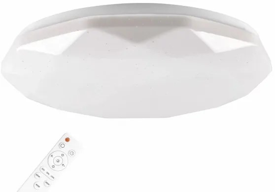 Plafonieră LED dimabilă GALAXY LED/48W/230V 3000-6000K IP44 + telecomandă