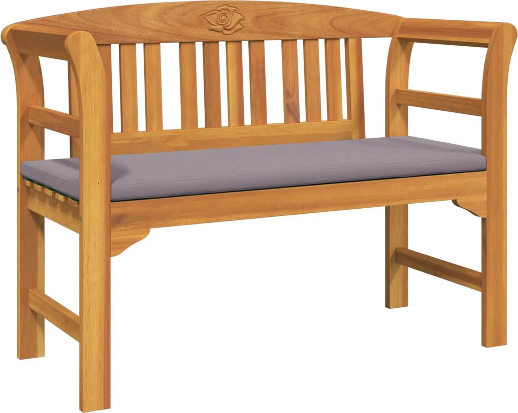 vidaXL Bancă de trandafir Natural 114 x 46 x 82,5 cm