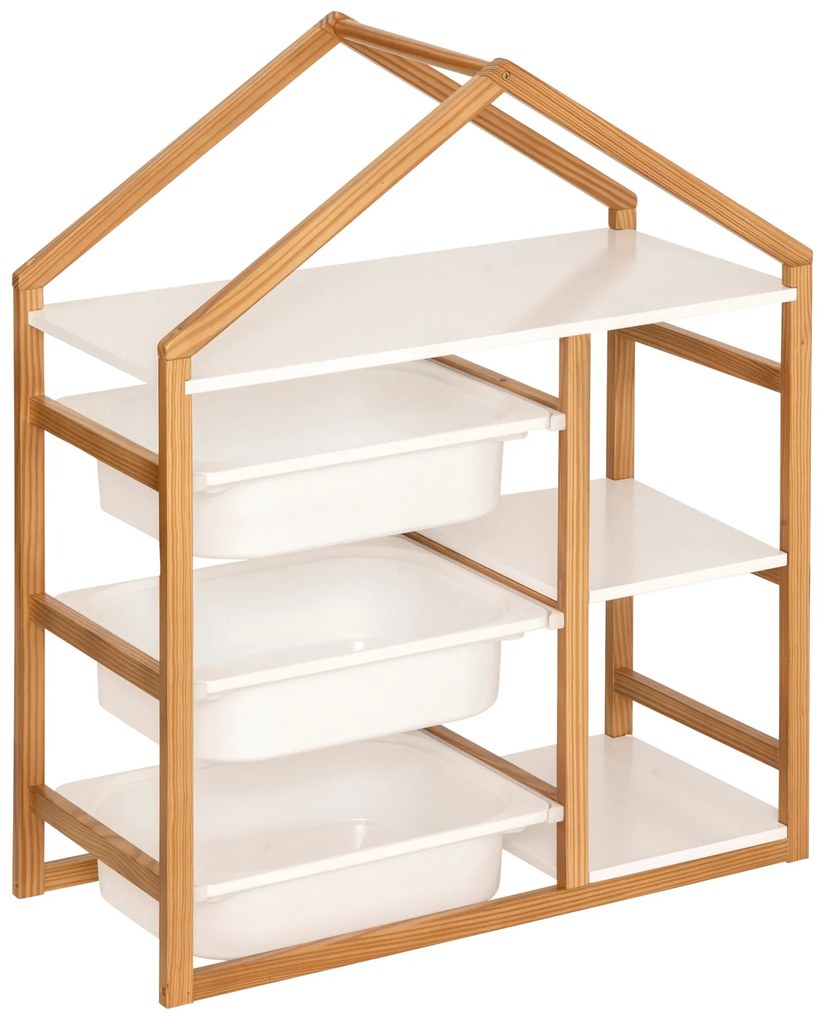 Raft casă pentru jucării BAKO, 68 x 30 x 82 cm