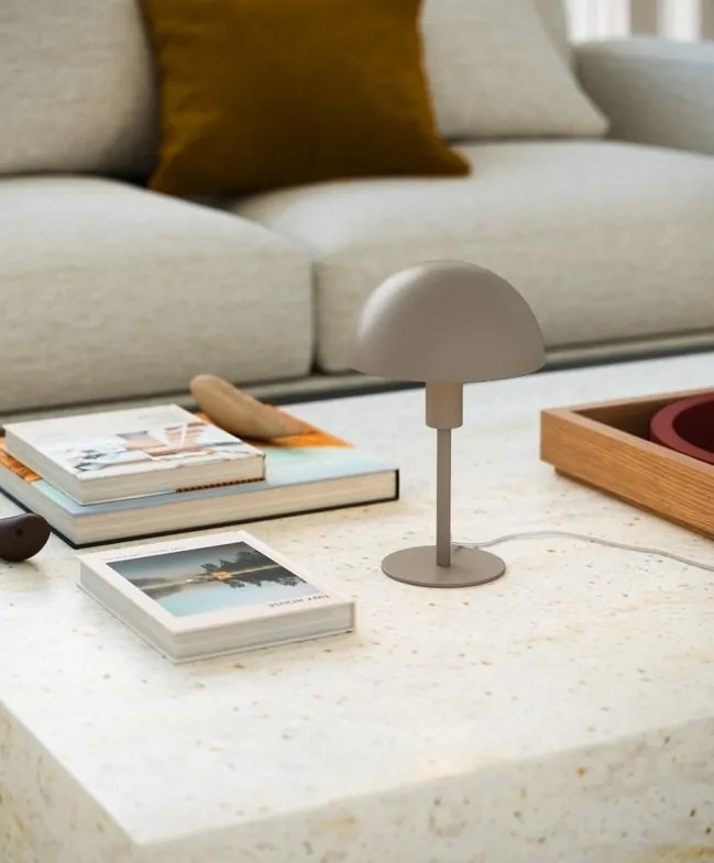 Veioza, lampa de masa design minimalist scandinav Ellen Mini Light brown