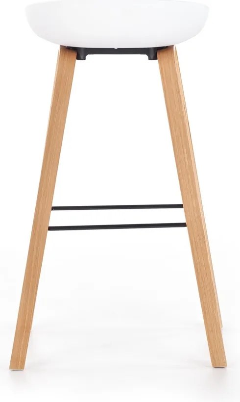 Scaun de bar Edgar, gri/fag