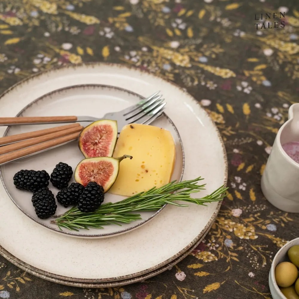 Față de masă din in 140x300 cm Woodland – Linen Tales