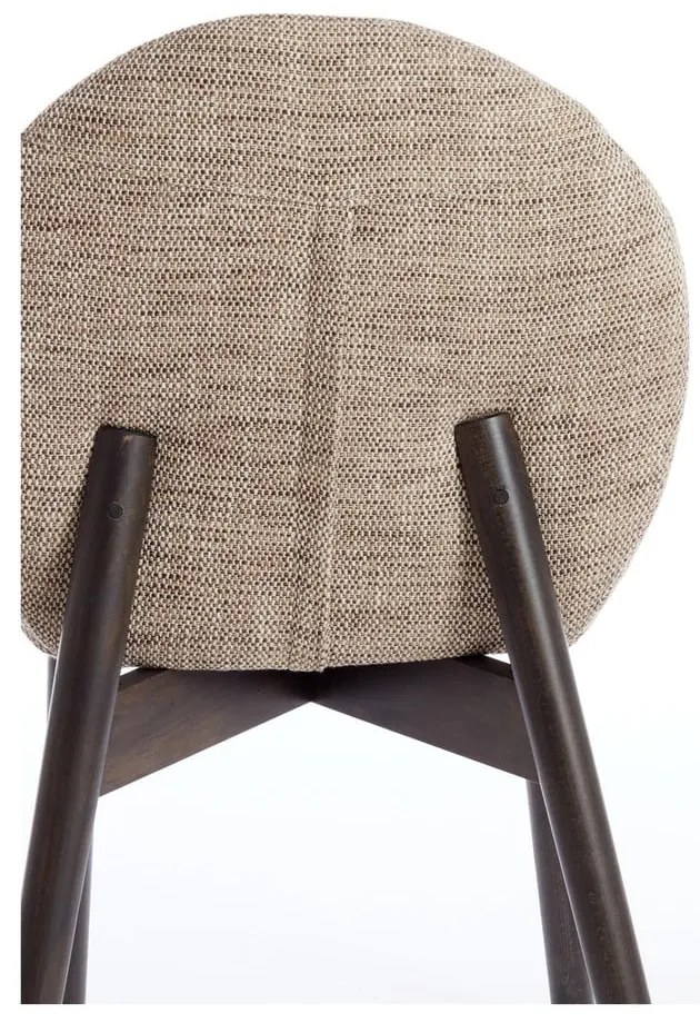 Set de scaune de sufragerie bej 2 buc. tapițat Sinosa – Light &amp; Living