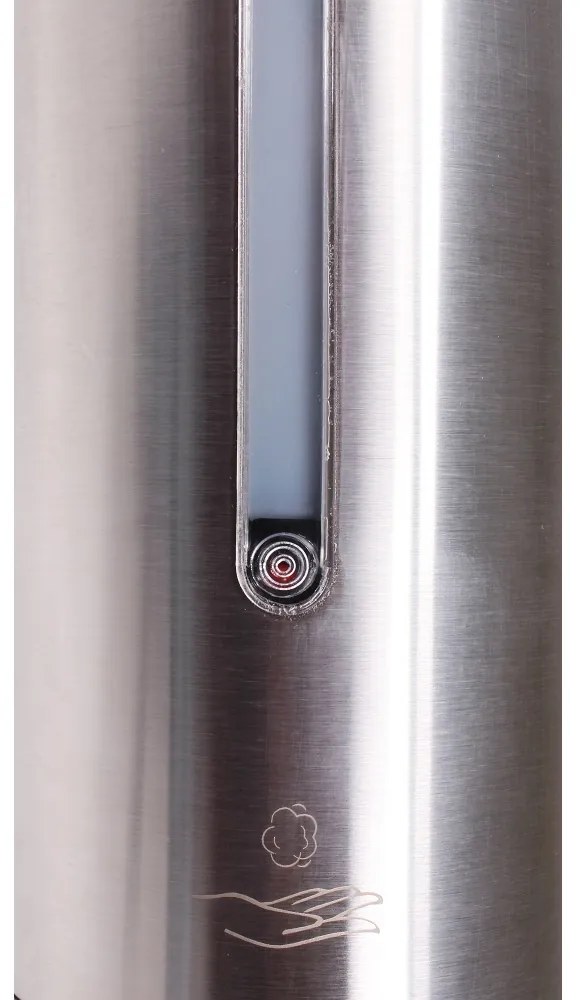 Dozator fără atingere de săpun spumă Donner Round 700 ml, alb