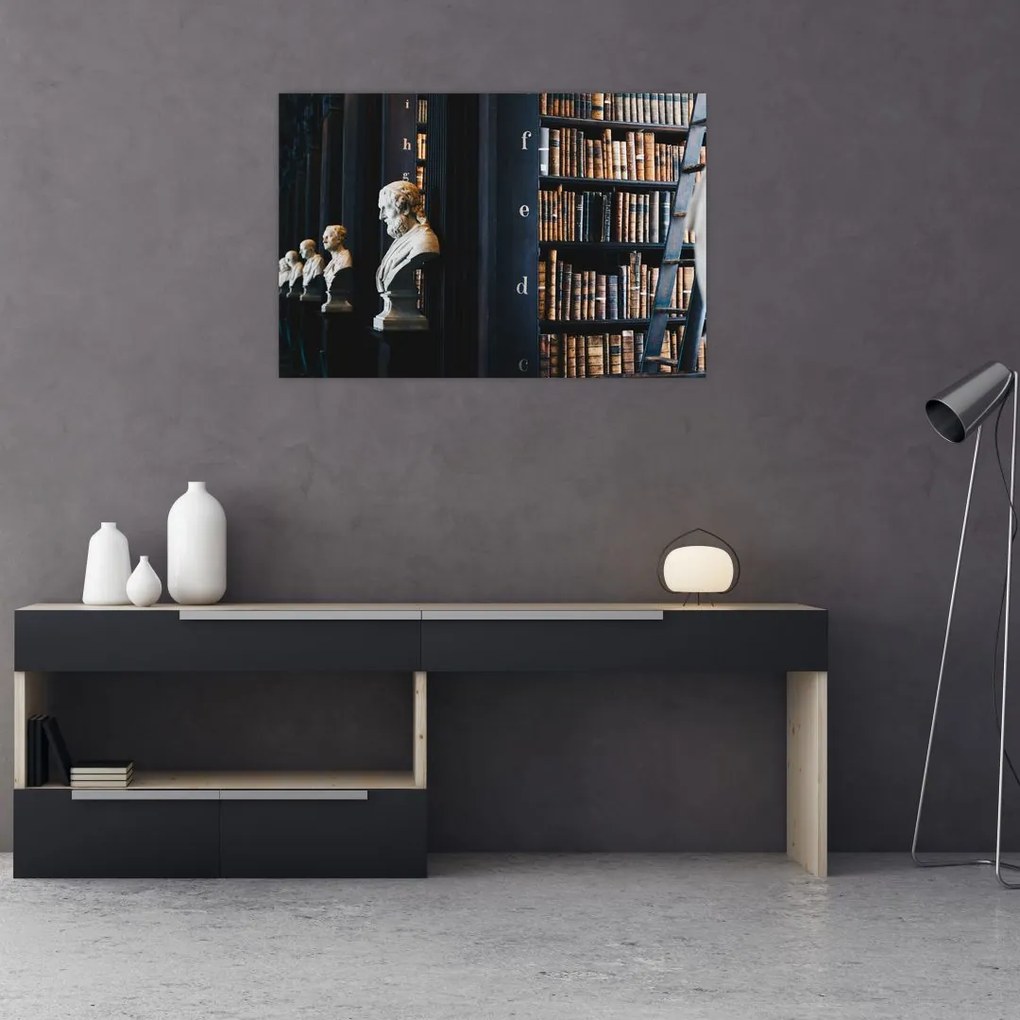 Tablou - La bibliotecă (90x60 cm)