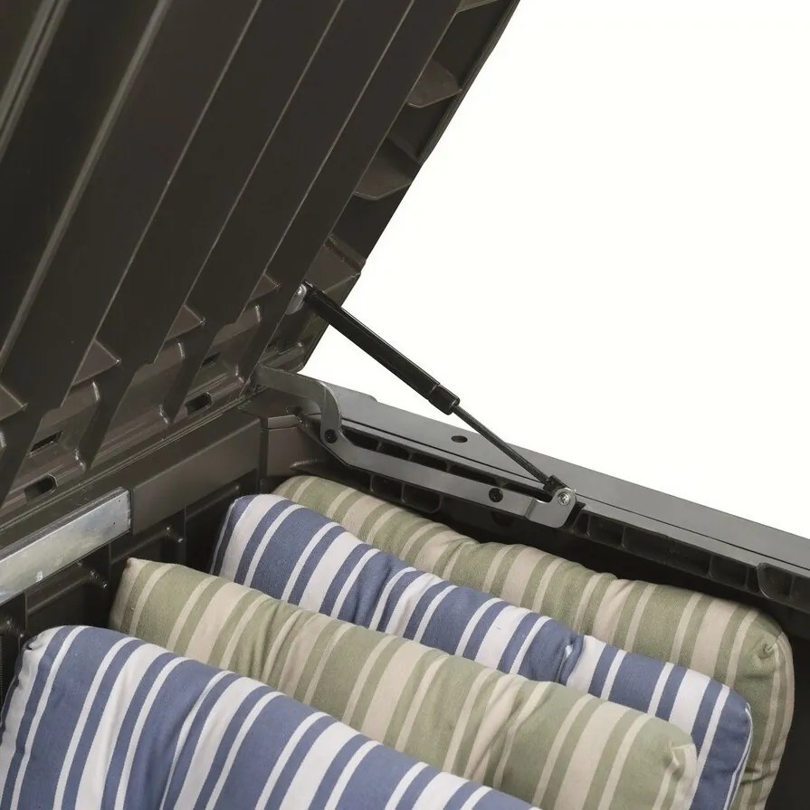 Keter cutie de depozitare pentru grădină Rockwood570 l, maro