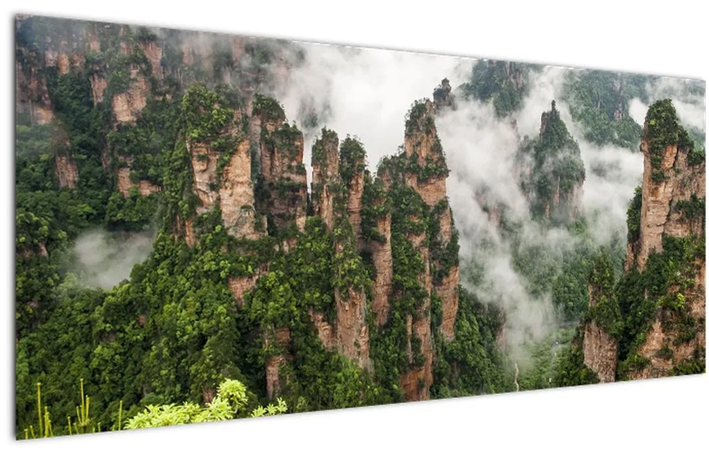 Tablou - Parcul Național Zhangjiajie, China (120x50 cm)