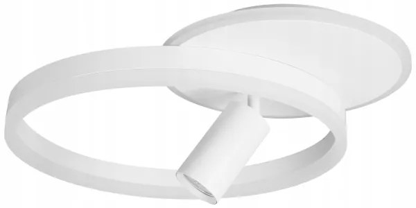 Plafonieră LED/38W/230V + 1xGU10/30W, alb