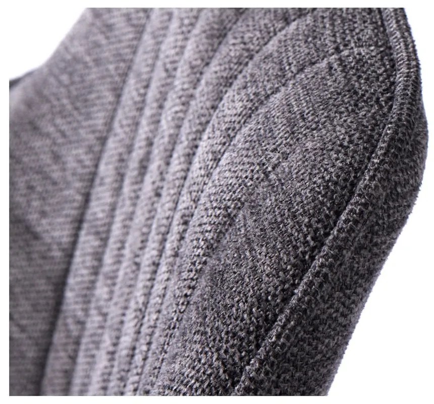 Scaun de bar gri închis cu înălțime ajustabilă/cu cotiere tapițat (înălțime șezut 65 cm) Nolan – Unique Furniture