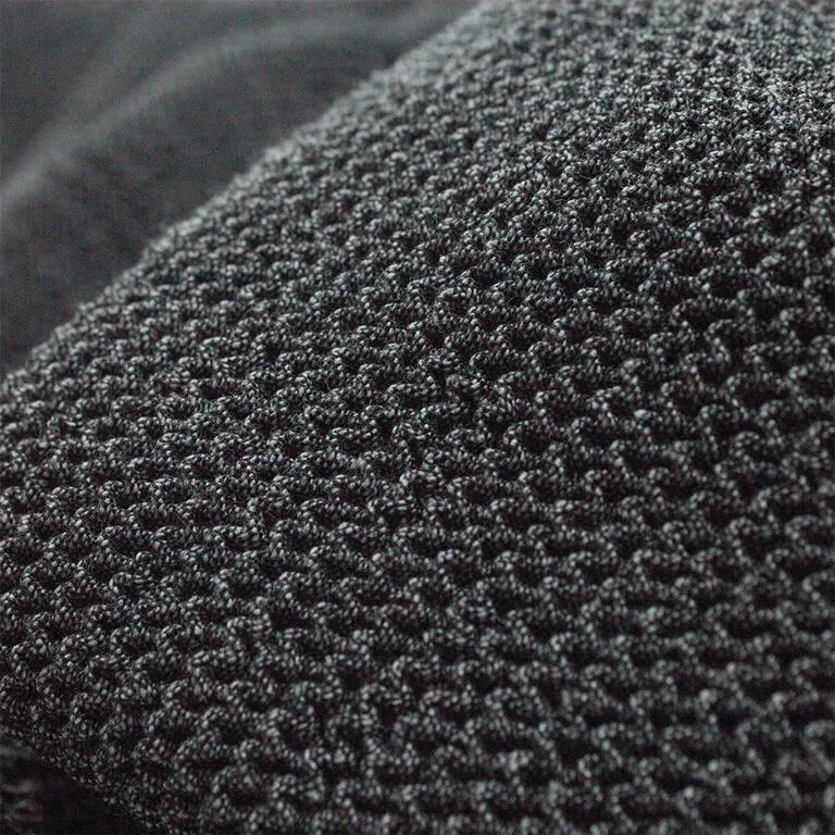 Huse super elastice HARMONIA antracit canapea cu otoman stânga (l. 210 - 320 cm)