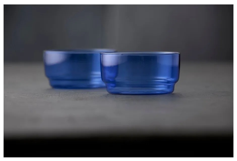Boluri albastre 2 buc. din sticlă 500 ml Torino – Lyngby Glas