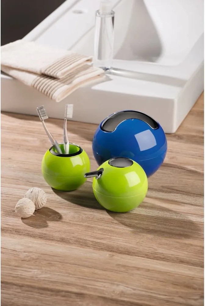 Coș de gunoi negru din plastic 1 l Bowl – Spirella