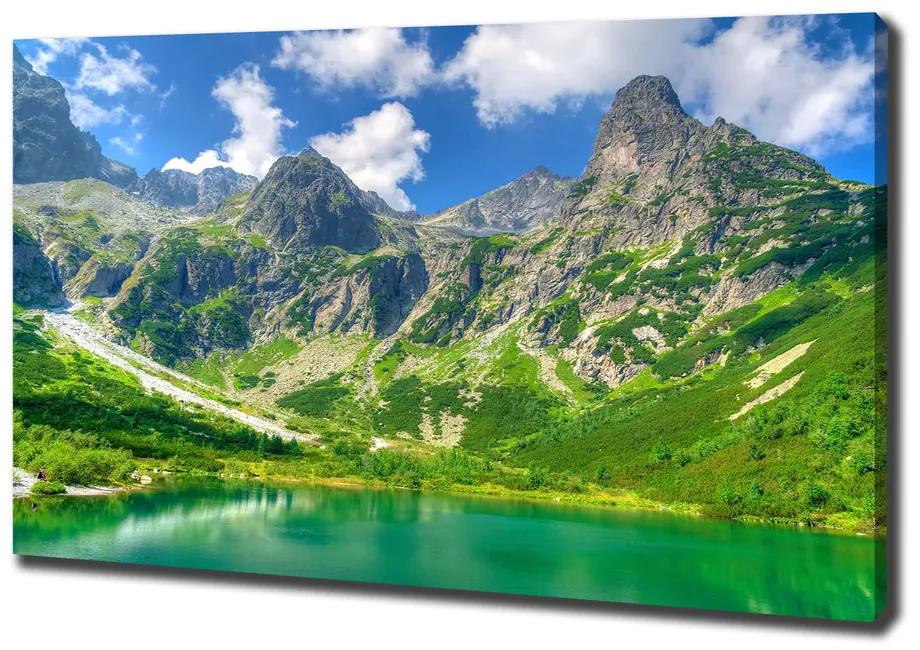 Tablou canvas Lacul în munți