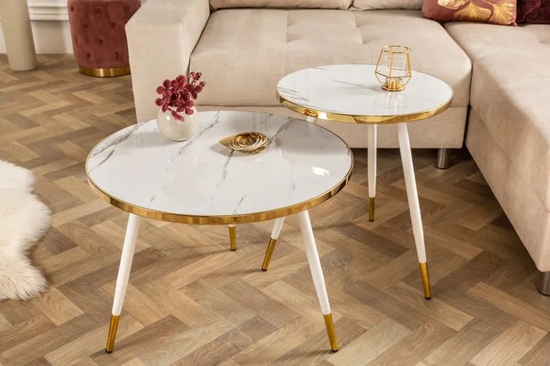 Neînvins Masa de conferinta Paris 45 cm alba