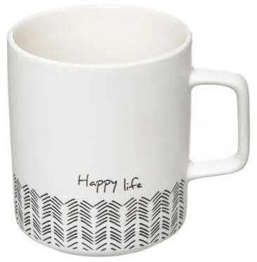 Cana Happy Life L, ceramica, 350 ml