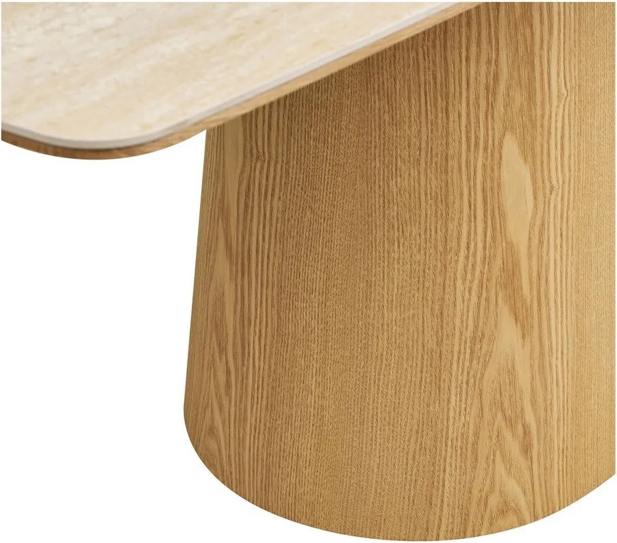 Masă de dining cu blat ceramic 90x200 cm Noli – House Nordic