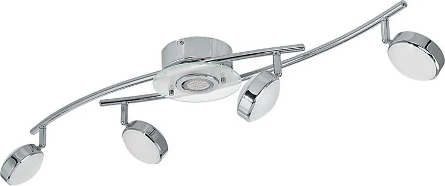 Eglo 32829 - Plafonieră cu 5 spoturi LED SALTO, 4×5,4W + 1×2,5W