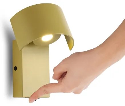 Lampă LED de perete Brilagi VASTO LED/3W/230V galben