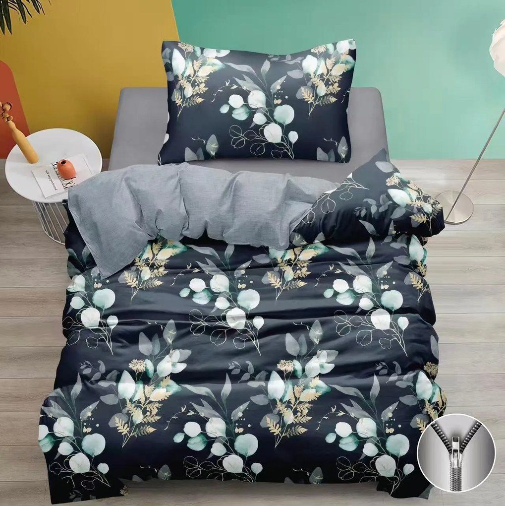 Lenjerie de pat din bumbac DUSKARA cu model geometric Dimensiune lenjerie de pat: 70 x 90 cm | 140 x 200 cm