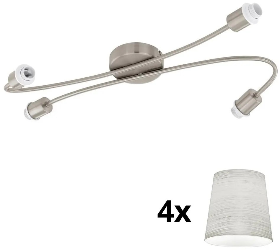 Spot LED Eglo MY CHOICE 4xE14/4W/230V crom/crem