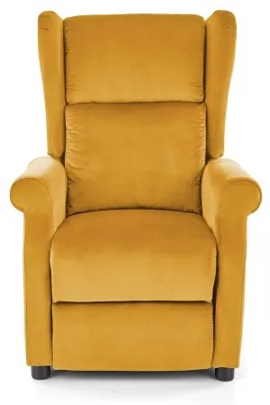 Fotoliu reglabil RELAXA, galben
