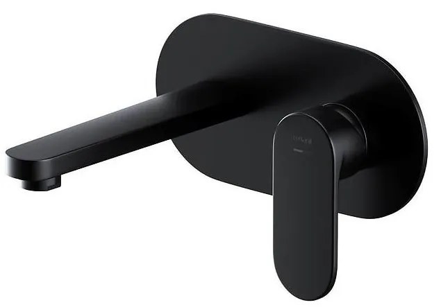 Baterie de cadă pentru instalare ascunsă Cersanit S951-333 CREA negru